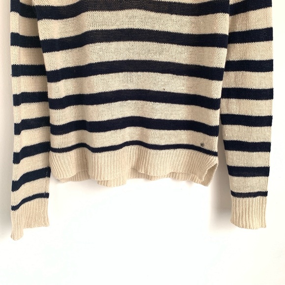 Denim & Supply Ralph Lauren Striped Linen Sweater - Picture 3 of 7